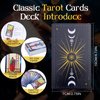 YixangDD Tarot Cards with Guide Book 18 Pcs Include 1 Deck of 78 Cards 、6 Mini Crystal Jars，7 Chakra Stones,1 Spirit Pendulum，1 Cloth ，1Goddess of Earth Pendulum mat，1 Velvet Bag