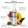 Cleansing Oil For Face, Makeup Remover Oil for Dry & Acne Prone Skin, Double Cleanser for Sensitive Skin, Cold Pressed Omega Rich Facial Oil Cleanser for Impurities with Castor and Chia Seed Oil