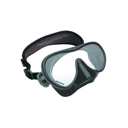 Oceanic Shadow and Mini Shadow Frameless Extremely Low Volume Design Scuba Mask for Divers Snorkeling Scuba Dive, Ice Blue, Standard