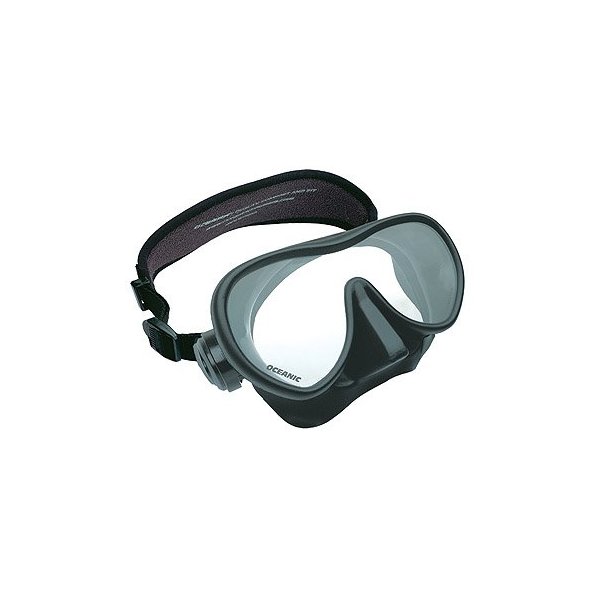 Oceanic Shadow and Mini Shadow Frameless Extremely Low Volume Design Scuba Mask for Divers Snorkeling Scuba Dive, Ice Blue, Standard