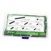 Ruibapa 2.54mm Female Pin Header Socket Connector Strip Assortment Kit Straight Single Row PCB Board Pin Header 4、6、8、10、12、16、20、40Pin P-037