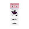 10Pcs Eye Brow Stencil Eyebrow Stencils Adhesive Eye Brow Shaping Stickers Makeup Beauty Tools for DIY Grooming