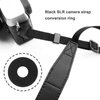 Micro Traders Set of 4 Camera Strap Eyelet Split Adapter Camera Strap Triangular Split Ring Hook Compatible with Sony DSLR SLR Rangefinder Mirrorless Camera W/Round Eyelet