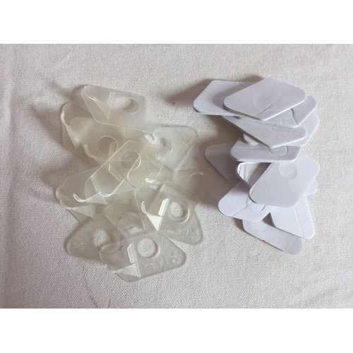 JIEXI HWYP Right Hand Plastic Recurve Bow Arrow Rest Archery Rest Pack of 12 (White)