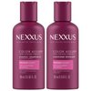 Nexxus Travel Shampoo and Conditioner, Color Assure – Replenishes and Extends Hair Color Vibrancy, 3 Oz Ea