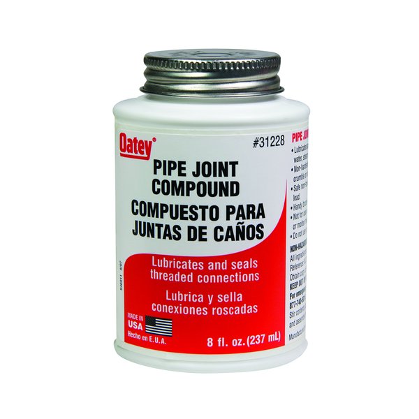 Oatey 31228, 8 oz, Gray Pipe Fittings