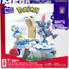 MEGA Pokemon Action Figure Building Toys, Piplup and Sneasel's Snow Day with 171 Pieces and Motion, 2 Poseable Characters, for Kids