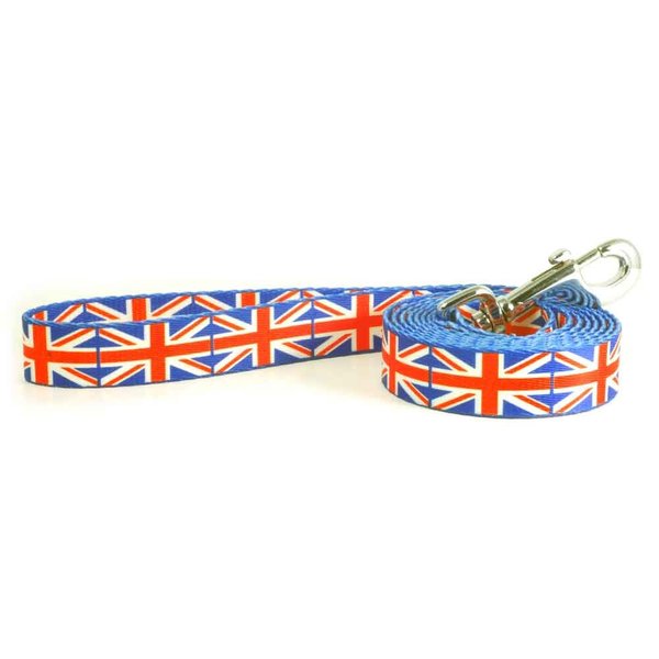 Dog Leash with The Great Britain UK Flag Design | Great for National Holidays, Special Events, Festivals, Independence Days and Every Day Strong Safe | 4 or 6 foot long