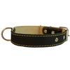 Genuine Leather Dog Collar 14"-21" Neck Size, 1.25" Wide, Amstaff, Pitt Bull