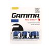 GAMMA Tennis Pro Wrap Overgrip, Blue, Optimal Comfort and Durability, Moisture Absorption, Tennis, Pickleball, Badminton, Racquet Sports Grip