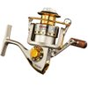Diwa Spinning Fishing Reels for Saltwater Freshwater 1000 2000 3000 4000 5000 6000 Series Fishing Spool Left/Right Interchangeable Trout Carp Spinning Reel 10 Ball Bearings Light and Smooth (6000)