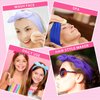32 Pcs Women's Headbands Bows Headwraps Turban Bow Headband Rabbit Ears Headband with Bow Non Slip Hair Band Bows for Women Bow Head Scarf Workout Running Sport Sweat Elastic Hair Wrap Accessories