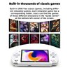 JXD Handheld Game Console 4.3 inch 8GB Built in 2000 Games for Multiple Simulators X6 Retro Video Game Console Mp3/4/Ebook TV Out Mini Hand Portable Game Player Device Holiday (White)