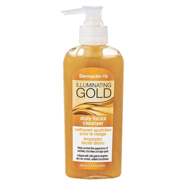 Dermactin-TS Daily Facial Cleanser Illuminating Gold