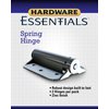 Hardware Essentials 3 Inch Self-Closing Door Hinges, 2-Pack, Adjustable, Storm and Screen Door, Full Surface Mount, Zinc Plated (851594)