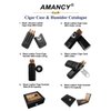 AMANCY Classy Cigar Case Kit with 3 Triple Jet Cigar Lighter and Cutter Great Gift Set