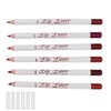 6pcs Lip Liner, Professional Waterproof Matte Long Lasting Lip Pencil, Women Lip Pencil(set 01)
