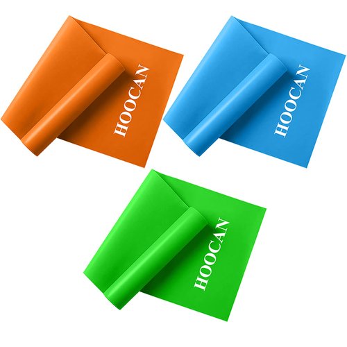 Resistance Bands Set, Long Exercise Bands for Arms, Shoulders, Legs and Butt, Workout Stretch Bands for Physical Therapy, Gym, Yoga