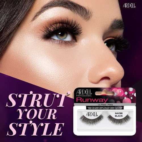 Ardell False Eyelashes Naomi Black 4 Pack