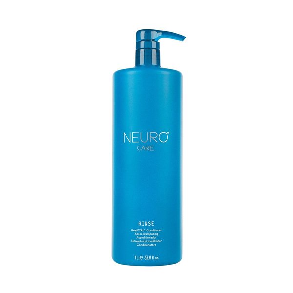 Neuro by Paul Mitchell Rinse HeatCTRL Conditioner, Heat Care For All Hair Types, 33.8 fl. oz.