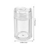 FOMIYES 12 Pcs Loose Powder Bottle Powder for Women Concealer Powder Sifter Jar Loose Powder Container Powder Bottles Empty Powder Dispenser Mini Containers Travel Plastic Makeup Cosmetic