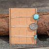 KOVOLITU Women's Western Turquoise Hair Clips Set of 6 Decorative Bobby Pins Boho Hair Barrettes-Flash