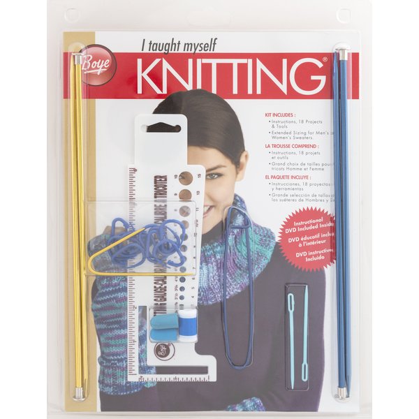 Boye Beginners Teach Yourself Knitting Set