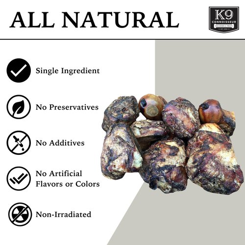 K9 Connoisseur Dog Bones Made in USA for Large Breed Aggressive Chewers All Natural Long Lasting Meaty Mammoth Marrow Filled Bone Chew Treat Best for Dogs Over 50 Pounds (4 Pack)