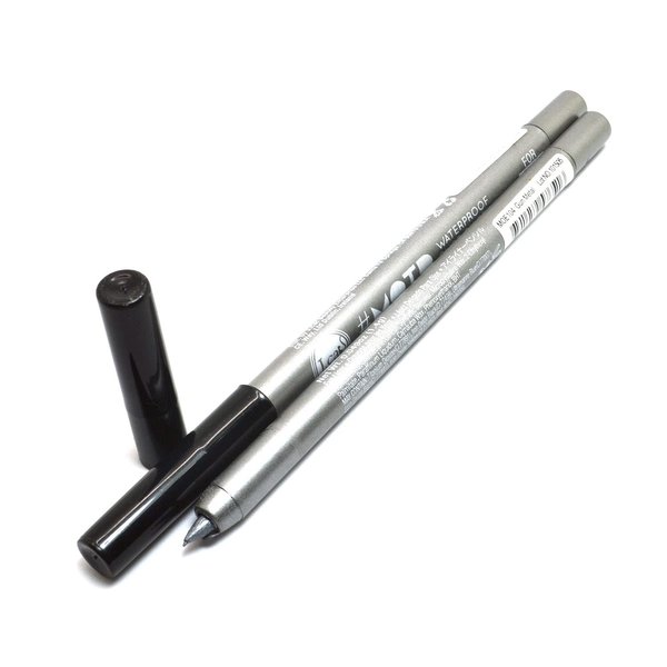 Jcat Beauty 2pcs x MOE104 Gun Metal MOTD Slide on Pencil Eyeliner Crayons Eye Liner + Free Zipper Bag