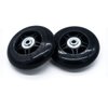 YongXuan Mute Wear-Resistant Luggage Suitcase Replacement Wheels Kit Inline Outdoor Skate Replacement Wheels (80mm x 24mm)