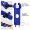 YXGOOD Solar Crimping Tool for Solar Panel Cable with 12 Pairs Solar Connectors, 1PCS Solar Crimper, 2 PCS Spanner Wrench, Crimper Tool for 2.5/4/6mm² Solar PV Wire