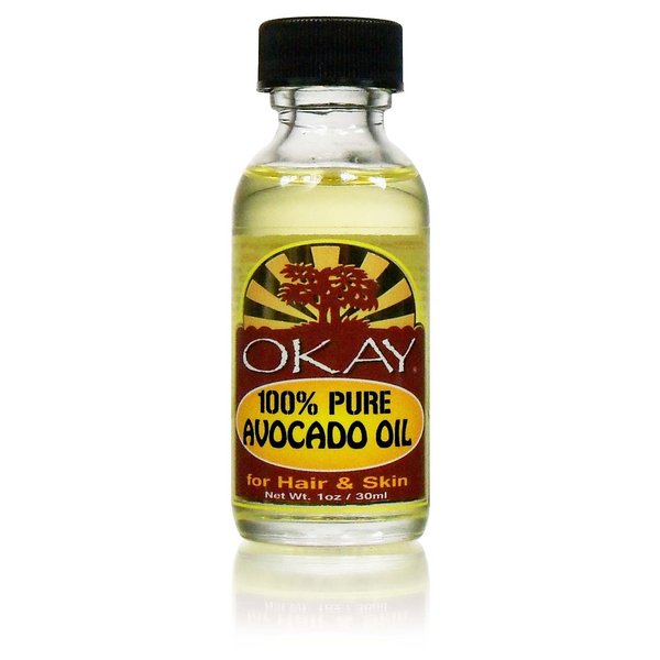 OKAY 100% PURE AVOCADO OIL 1oz/30ml-6PK