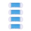 Electric Foot Remover 4pcs Replacement Roller Refill Head Pedicure Hard Skin Remover Rollers Electric Remover Accessories Perfect Foot File (Blue) Foot Sander