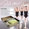 Bobby Pins - Hair Nets for Buns - Dance Competition Must Haves - 2pcs Invisible Hair Nets，20 Pieces U Shaped Pins 10 pcs Bobby Pins, 4pcs Hair Elastic Bands for Ballet Bun, Yoga,Working(Blonde)