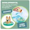 Tomy Toomies Bingo Bath Toys with Pourer and Float with Water Wheel – Sensory Water Toys – Officially Licensed Bluey Toys – Bath Toys for Babies + 18 Months, E73636