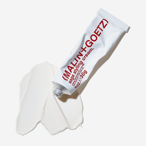 Malin + Goetz Sage Styling Cream, 1 oz.-Anti Frizz Hair Product For All Hair Types & Textures, Lightweight Frizz Control & Shine, Hair Styling Cream, Vegan & Cruelty Free