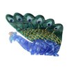CLIP SUGAR Peacock Hair Clip,Acetate Hair Clip,Small Claw Clip for Women, 1 Count (Pack of 1)