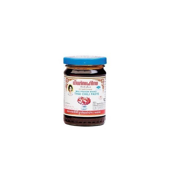 Mae Pranom Thai Chili Paste 8oz. (M) Thai Food Cooking Product of Thailand