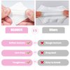 400 PCS Eyelash Extension Glue Wipes,Lint Free Nail Wipes,Super Absorbent Soft Non-woven Fabric Adhesive Nail Polish Remover Wipe, Glue Wiping Cloth for Lash Extension Supplies and Nail Polish Bottle