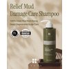 BRMUD Relief Mud Clay Damaged Care Shampoo | Gentle Damaged Hair Repair Shampoo for Breakage & Thinning Hair w/ 16 Different Plant Oils | Hair Strengthening Shampoo for Men & Women (16.9 fl oz)