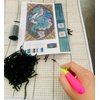 XIANGYUNLAI Dragon Latch Hook Rug Kit for Adults, Rug Hook Making Kit with not Printed Canvas and Latch Hook Tool and Enough Yarn，23.6 * 15.2in