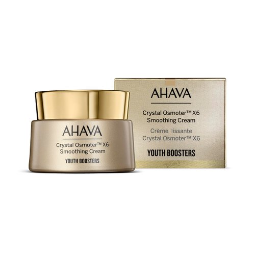 AHAVA Osmoter Concentrate Smoothing Cream - Rich Gel-Cream to Boost Skin’s Youthfulness & Texture, Improves Elasticity & Radiance, Easy Absorption with Exclusive Osmoter X6, & Jojoba Oil, 1.7 Fl.Oz