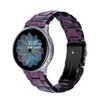 TenCloud Resin Watch Band Compatible with WZWNEER Y20GT Women Men Metal Strap for Luoba Smart Watch Band for WZWNEER Smart Watch Y20GT (Violet)