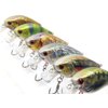 wLure Minnow Crankbait for Bass Fishing Bass Lure Jerkbait Fishing Lure (HC15KB, with Tackle Box)