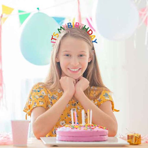 Chanaco Birthday Sash Birthday Headband Set Birthday Crown Tiara Birthday Girl Sash Birthday Crowns for Women Happy Birthday Decorations Birthday Gifts for Women