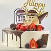 BigOtters Mini Slot Machine Toy, 2PCS Mini Lucky Slot Machine Bank for Creative Festival Birthday Cake Decor Casino Las Vegas Night Theme Party Decorations