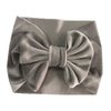SuperiMan Wide Band Velvet Headband for Baby,Toddler Girls Bows Turban Head Wrap Hair Bands Photography Props Hairband (Navy+Wine Red+Black+Gray+Pink)