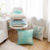 famibay Decorative Pillow Cover Ocean Park Theme Square Cotton Linen Throw Pillow Case Cushion Cover 18 x 18 (Ocean Theme-5, Pack of 6 18"x18")