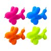 JA-RU Stretchy Balloon Dog Toy (2 Units Assorted) Irresistible Squish Super Stretchy & Twisty Toys for Kids. Animal Squeeze Party Favor. Sensory Stress Relief Fidget Easter Basket Stuffers. 4531-2