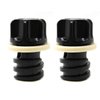 JSP Manufacturing Cooler Drain Plug & Gasket Assembly Compatible with Yeti, RTIC, ORCA, OVO, Bird Dog Coolers 70QT 110QT (2 Drain Plugs)